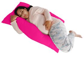 Almofada Extra Grande P/grávida Dormir De Lado Envio Rápido