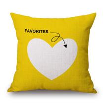 Almofada Favorites Amarelo