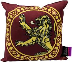 Almofada Fibra Veludo 25x25cm Lannister Game Of Thrones