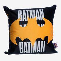 Almofada fibra veludo 40x40cm batman 85 anos Almofada fibra veludo 40x40cm batman 85 anos