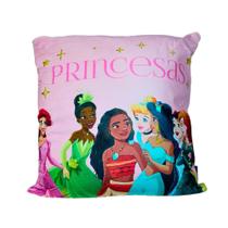 Almofada Fibra Veludo 40x40cm Princesas Zona Criativa - 10065346