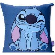 Almofada Fibra Veludo Disney Stitch Fofinho 40 X 40cm Almofada Fibra Veludo Disney Stitch Fofinho 40 X 40cm