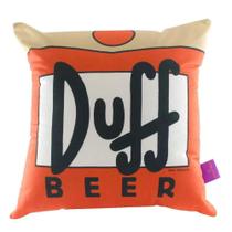 Almofada Fibra Veludo - Duff Beer Simpsons 40X40 Cm 10063285