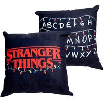 Almofada Fibra Veludo Stranger Things - 10064722 - 40X40Cm