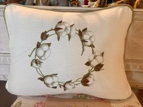 Almofada Flor de algodão