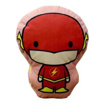 Almofada Fofinha Formato Flash Dc Liga Da Justiça Geek Gift - Zona Criativa