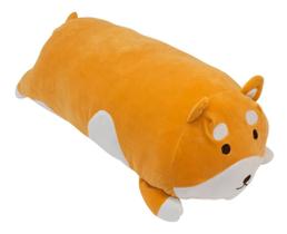 Almofada Formato Cachorro Shiba Almofada Cilíndrica - 64cm
