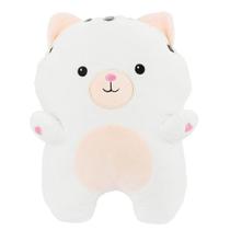 Almofada Formato Gatinho Branco 35cm Almofada Formato Gatinho Branco 35cm