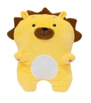 Almofada Formato Leãozinho Amarelo 36cm