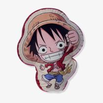 Almofada Formato Luffy One Piece 40x40cm Zonacriativa Almofada Formato Luffy One Piece 40x40cm Zonacriativa