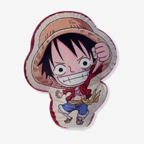 Almofada formato luffy one piece