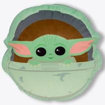 Almofada Formato Nave Baby Yoda - Star Wars - Zona Criativa