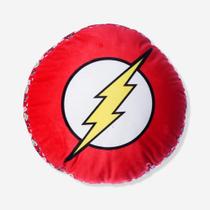 Almofada Formato Redonda Flash - Dc Comics Almofada Formato Redonda Flash - Dc Comics