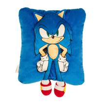 Almofada Franco Sonic The Hedgehog Anime Kids Super Plush Cozy Snuggle (TM) (produto 100% licenciado oficialmente)