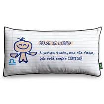 Almofada Frase do Signo de Libra
