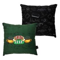 Almofada Friends Central Perk Aveludada 40x40 Oficial Warner