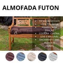 Almofada funton para cadeira e banco 100x40 cm lisa