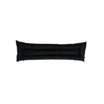 Almofada Futon 180 cm x 40 cm liso Cor:Preto Almofada Futon 180 cm x 40 cm liso Cor:Preto