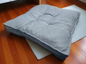 Almofada Futon 70X70 Cm Linho Saturno Decoração Top Modelos