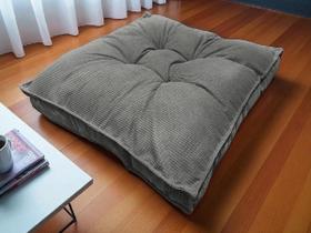 Almofada Futon 70X70 Cm Veludo Prime Decoração Top Modelos C