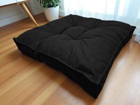 Almofada Futon 70X70 Cm Veludo Prime Decoração Top Modelos P