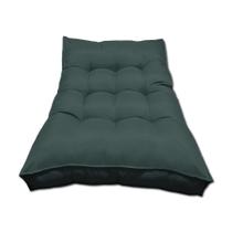 Almofada Futon Alto Oxford 120x80 Gigante Qualidade Cinza Escuro Cód. 1648 - Próxima Têxtil