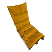 Almofada Futon Cadeira Colchonete Futto Sofá Pallet Grande Espreguiçadeira