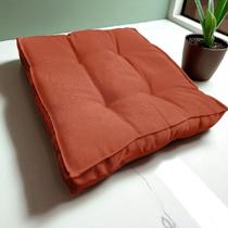 Almofada Futon Cadeiras Bancos Áreas 60x60 Cm Vários Modelos