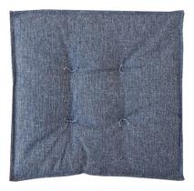 Almofada Futon De Linho Cinza 45x45cm Alta Sofisticação