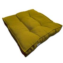 Almofada Futon Decoração 45X45 Cm Mostarda Novita Almofada Futon Decoração 45X45 Cm Mostarda Novita