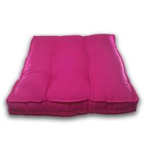 Almofada Futon Decoração 45X45 Cm Rosa Pink - De Coração Shop