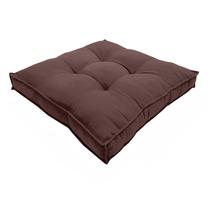 Almofada Futon Decoração 50X50 Cm Vários Modelos Marrom - De Coração Shop