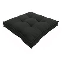 Almofada Futon Decoração 70x70 Cm Cinza Cód. 1816