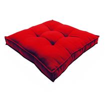 Almofada Futon Decoração 70X70 Cm Vermelho - Proxima Textil