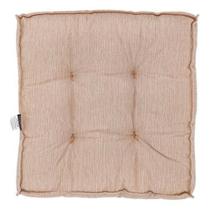 Almofada Futon Lisa 45X45Cm Alta Sofisticação - Cáqui Almofada Futon Lisa 45X45Cm Alta Sofisticação - Cáqui