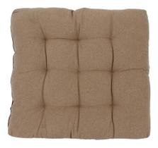 Almofada Futon - Marrom - Algodão - 70x70cm - Inspire Deluxe