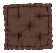 Almofada Futon - Marrom - Oxford - 40x40cm - Inspire Deluxe