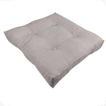 Almofada Futon Novita 45x45cm Artesanal Macia Assento Cadeira Sofá Poltrona Canto Alemão