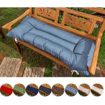 Almofada Futon Para Cadeira E Banco 150x40 Liso