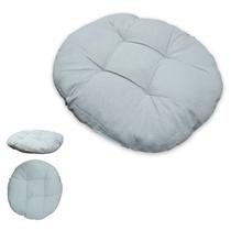 Almofada Futton Redonda Cadeira Assento Sofa Sala Escritorio Home Office Estudio Quarto Decoracao Conforto Almofada Futton Redonda Cadeira Assento Sofa Sala Escritorio Home Office Estudio Quarto Decoracao Conforto