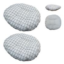 Almofada Futton Redonda Kit 2 Uni Assento Cadeira Sofa Sala Escritorio Estudio Home Office Quarto Decoracao Conforto Almofada Futton Redonda Kit 2 Uni Assento Cadeira Sofa Sala Escritorio Estudio Home Office Quarto Decoracao Conforto
