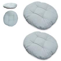Almofada Futton Redonda Kit 2 Uni Assento Sofa Cadeira Sala Escritorio Estudio Home Office Quarto Conforto Decoracao Almofada Futton Redonda Kit 2 Uni Assento Sofa Cadeira Sala Escritorio Estudio Home Office Quarto Conforto Decoracao