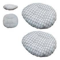 Almofada Futton Redonda Kit 2 Uni Cadeira Assento Sofa Sala Escritorio Estudio Home Office Quarto Decoracao Conforto Almofada Futton Redonda Kit 2 Uni Cadeira Assento Sofa Sala Escritorio Estudio Home Office Quarto Decoracao Conforto
