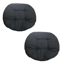 Almofada Futton Redonda Kit 2 UniAssento Cadeira Sofa Sala Escritorio Home Office Estudio Quarto Conforto Decoracao Almofada Futton Redonda Kit 2 UniAssento Cadeira Sofa Sala Escritorio Home Office Estudio Quarto Conforto Decoracao