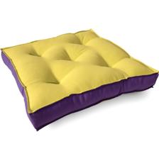 Almofada Futton Turco Bicolor 42x42cm Girassol/Uva