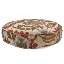 Almofada Futton Turco Redonda 45x45cm Wendy Vermelha