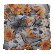 Almofada Futton Wendy 42x42cm Floral Laranja Almofada Futton Wendy 42x42cm Floral Laranja