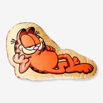 Almofada Garfield Monday Enchimento Fibra - Laranja 38cm