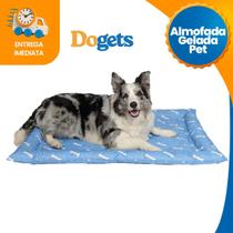 Almofada Gelada Pet Refrescante 100x70 Cachorro Verão Dias Quentes Calor
