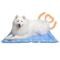 Almofada Gelada Pet Refrescante 100x70 Cachorro Verão Dias Quentes Calor Mec G Pet Almofada Gelada Pet Refrescante 100x70 Cachorro Verão Dias Quentes Calor Mec G Pet